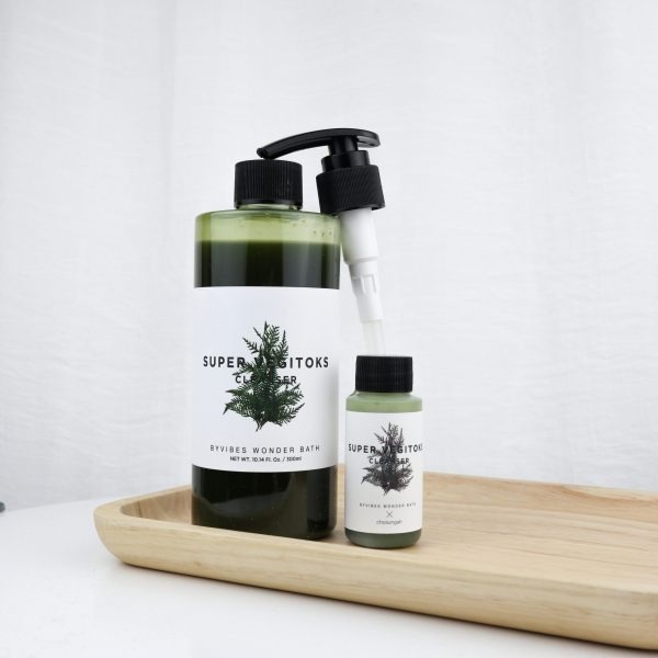 Sữa Rửa Mặt thải độc rau củ Wonder Bath Super Vegitoks Cleanser 300ml.