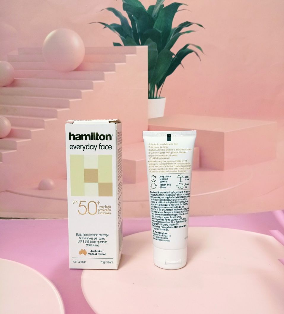 Kem chống nắng Hamilton EveryDay Face Cream SPF 50+