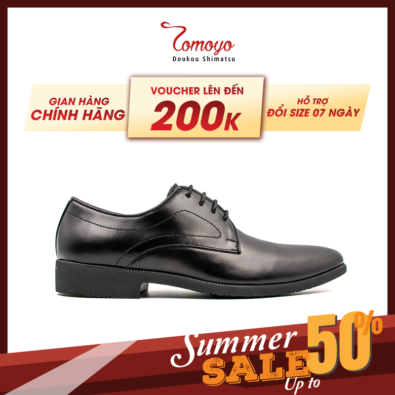 Giày tây nam công sở derby tomoyo tmn92101