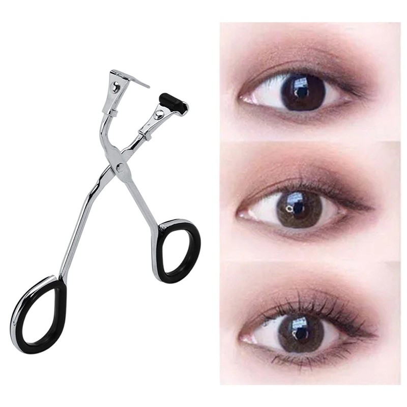 Zozo ✨Ready Stock✨ 1Pc Metal Eyelash Curler Natural Curly Cosmetic Clip Eye Lash Curling Applicator