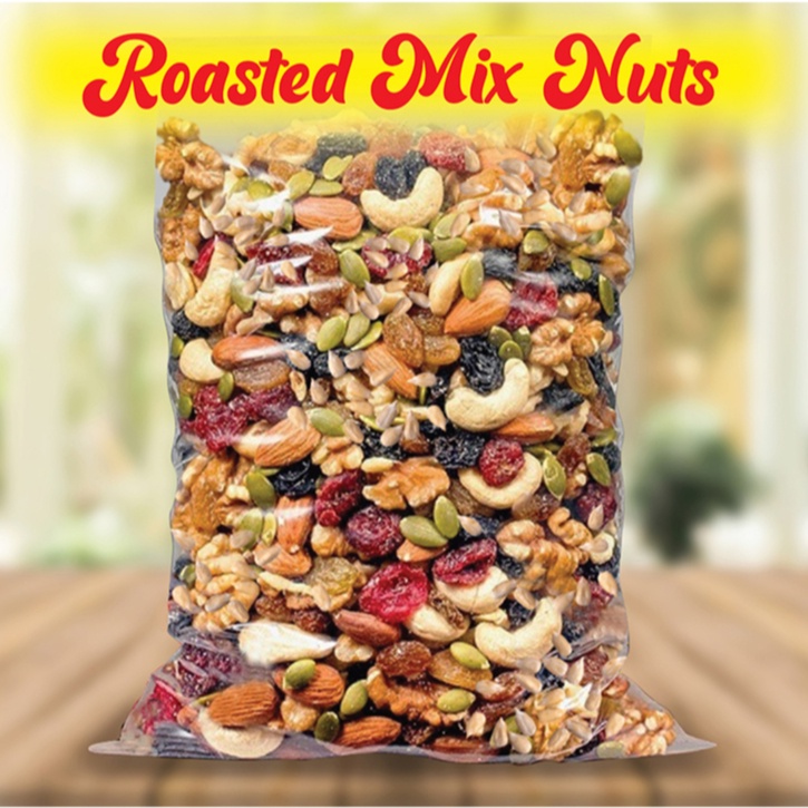 Healthy Roasted Nuts Mixed nut Mix Nut kacang campur Jumbo Mix Daily ...