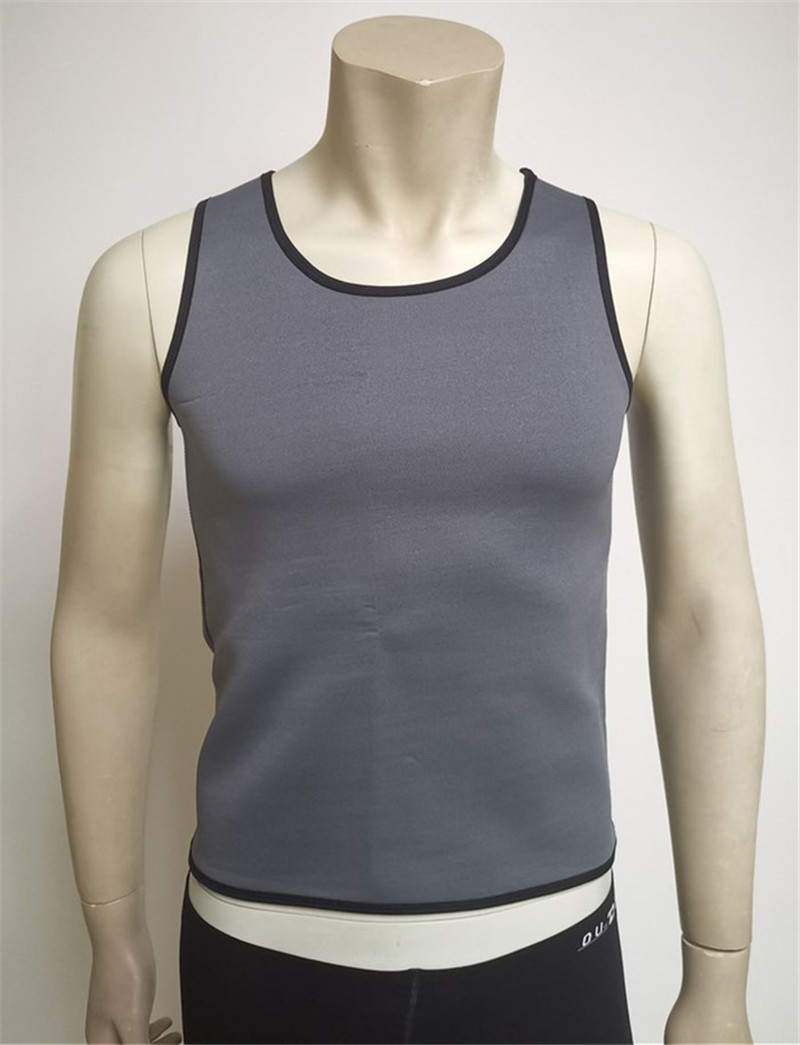 Oversized men's fitness vest shaping chloroprene rubber diving suit running sweaty corset