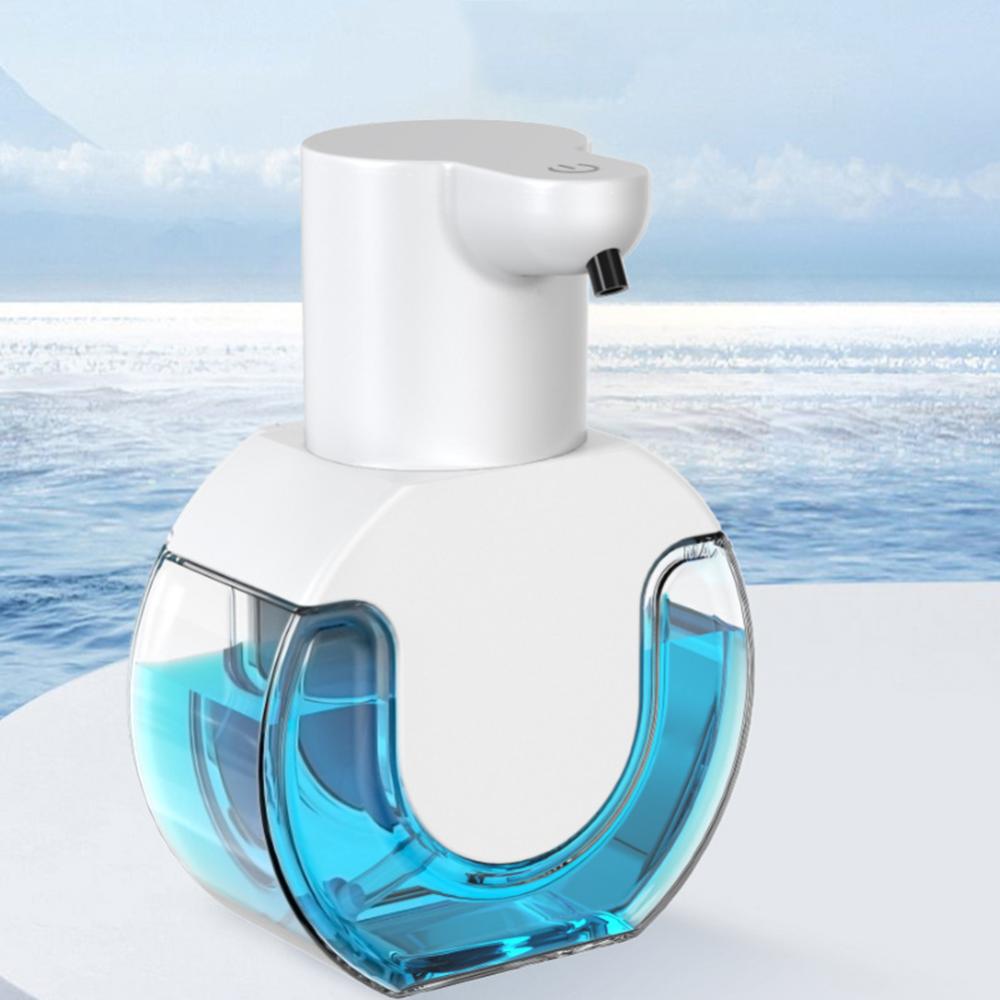 Liquid Soap Dispenser Wall Mountable Smart Liquid Soap Dispenser Auto Touchless Infrared Sensor Rechargable Eco-friendly for Restaurants Home Public