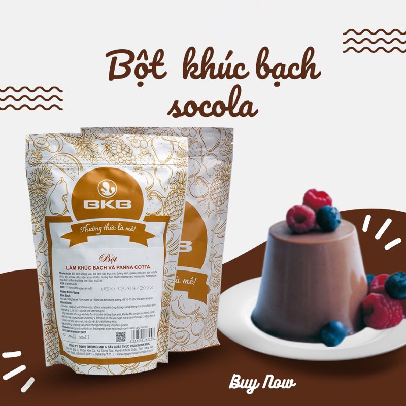 Bột khúc bạch BKB bịch 500g