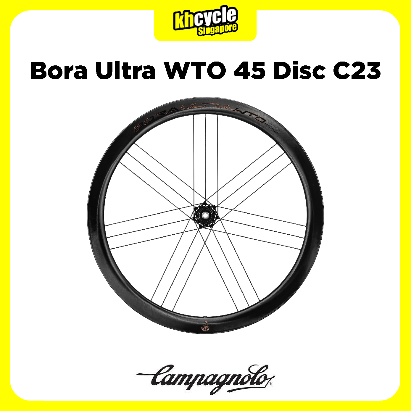 CAMPAGNOLO Wheelset Bora Ultra WTO 45 Disc C23 | Bike parts