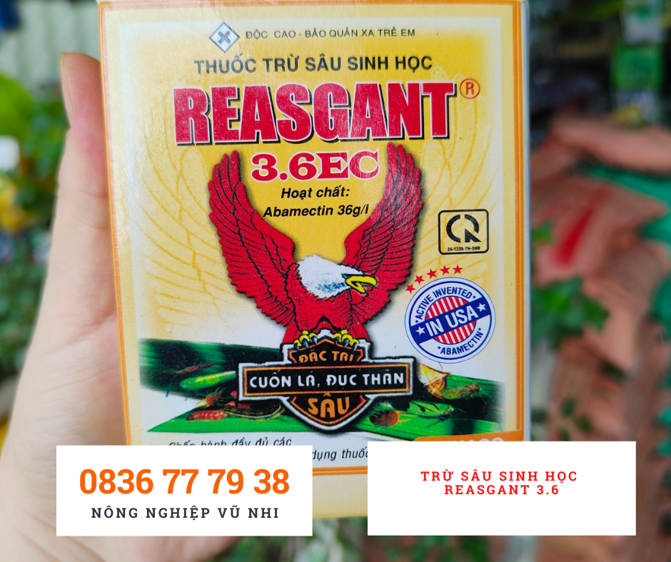Trừ sâu sinh học Reasgant 3.6