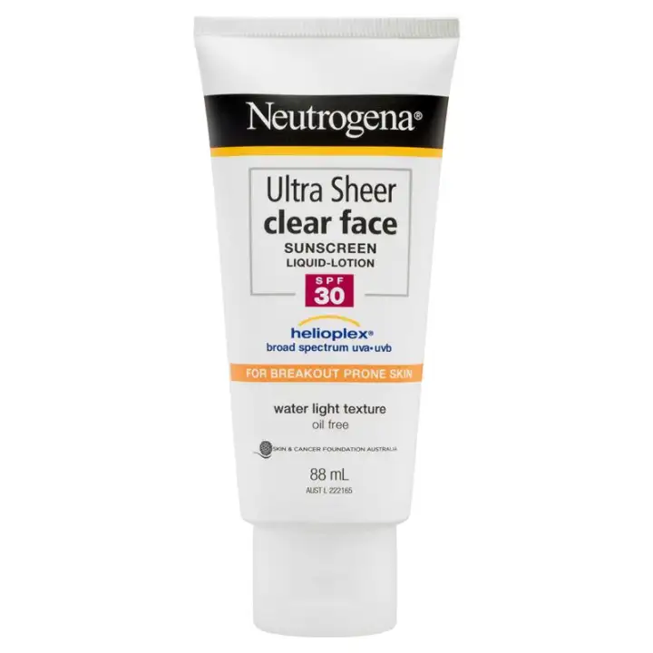 neutrogena spf clear face