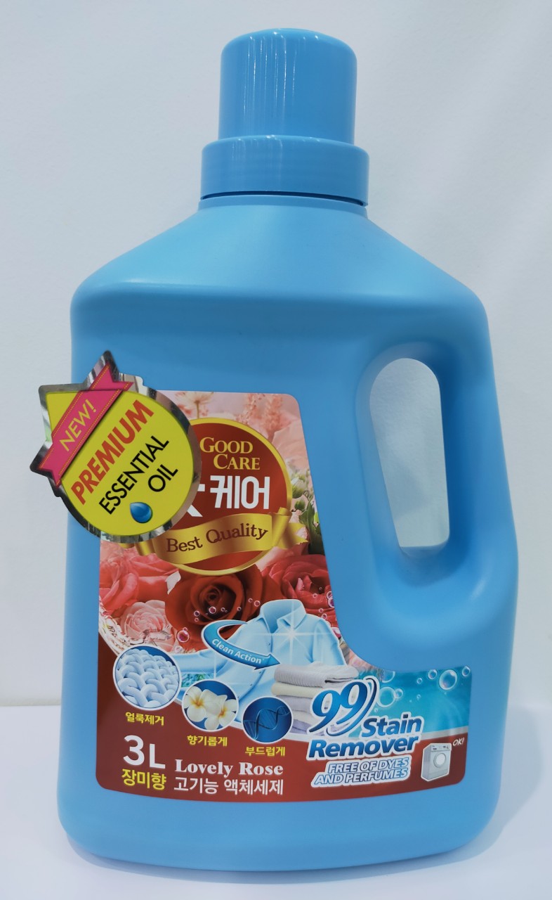 Nước giặt Good Care 3L (Hương hoa hồng, Lavender, Ngàn hoa)