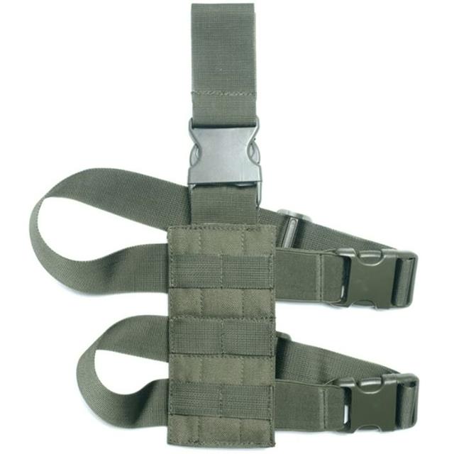 Pistol Pouch Holster 9Mm 1911 Glock Universal Adjustable Case Molle Pistol Belt Holster Bag With Double Mag Magazine Pouch