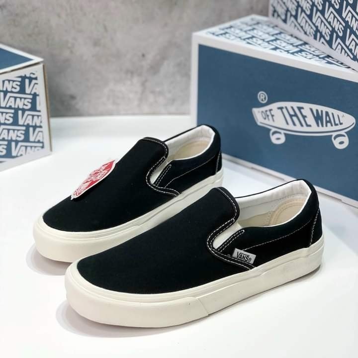 Lzd giày lười vans.s đen nam nữ , giày xỏ size 36 đến 43