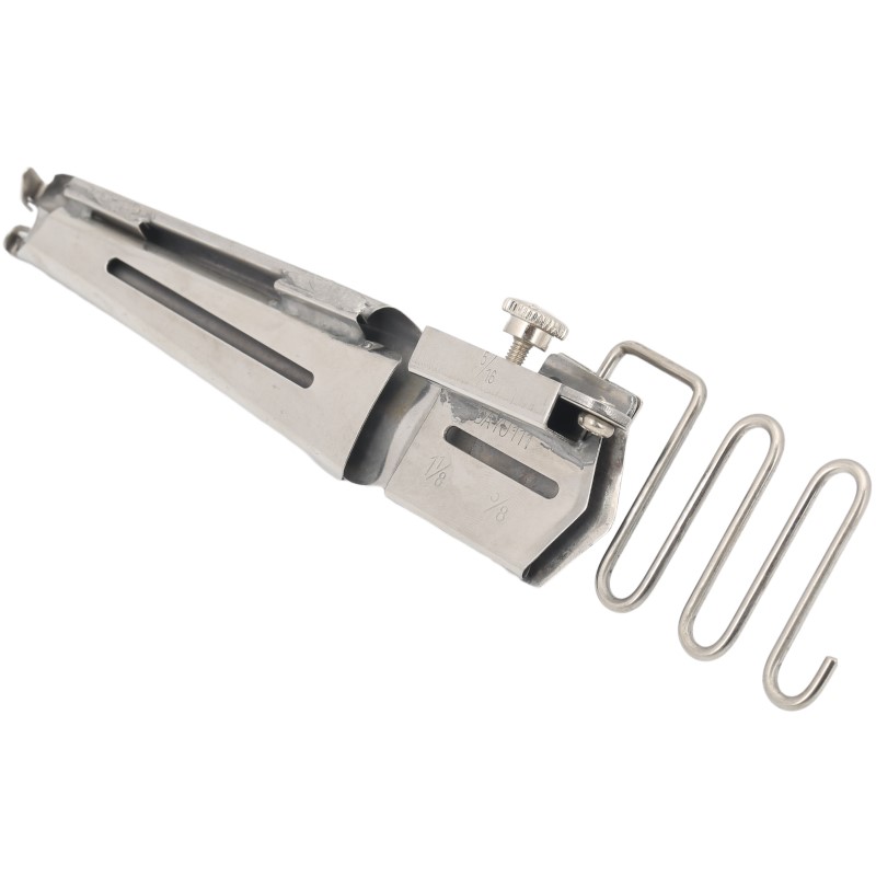 DAYU 111 Right Angle Binder For For Swin Wear Purpose By Inserted Elastic For Two Or Three Needle Cover Stich Sewing Machine.