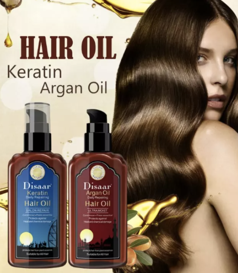 KERATIN HAIR OIL (120ML) SG SELLER FAST DELIVERY *DAILY REPAIR FOR HAIR  DAMAGE TANGLED HAIR & BRITTLE SPLIT ENDS* SUN PROTECTION FROM HARMFUL UV  RAYS DAMAGE *NOURISHING & MOISTURIZING* PROMOTES HEALTHY SCALP
