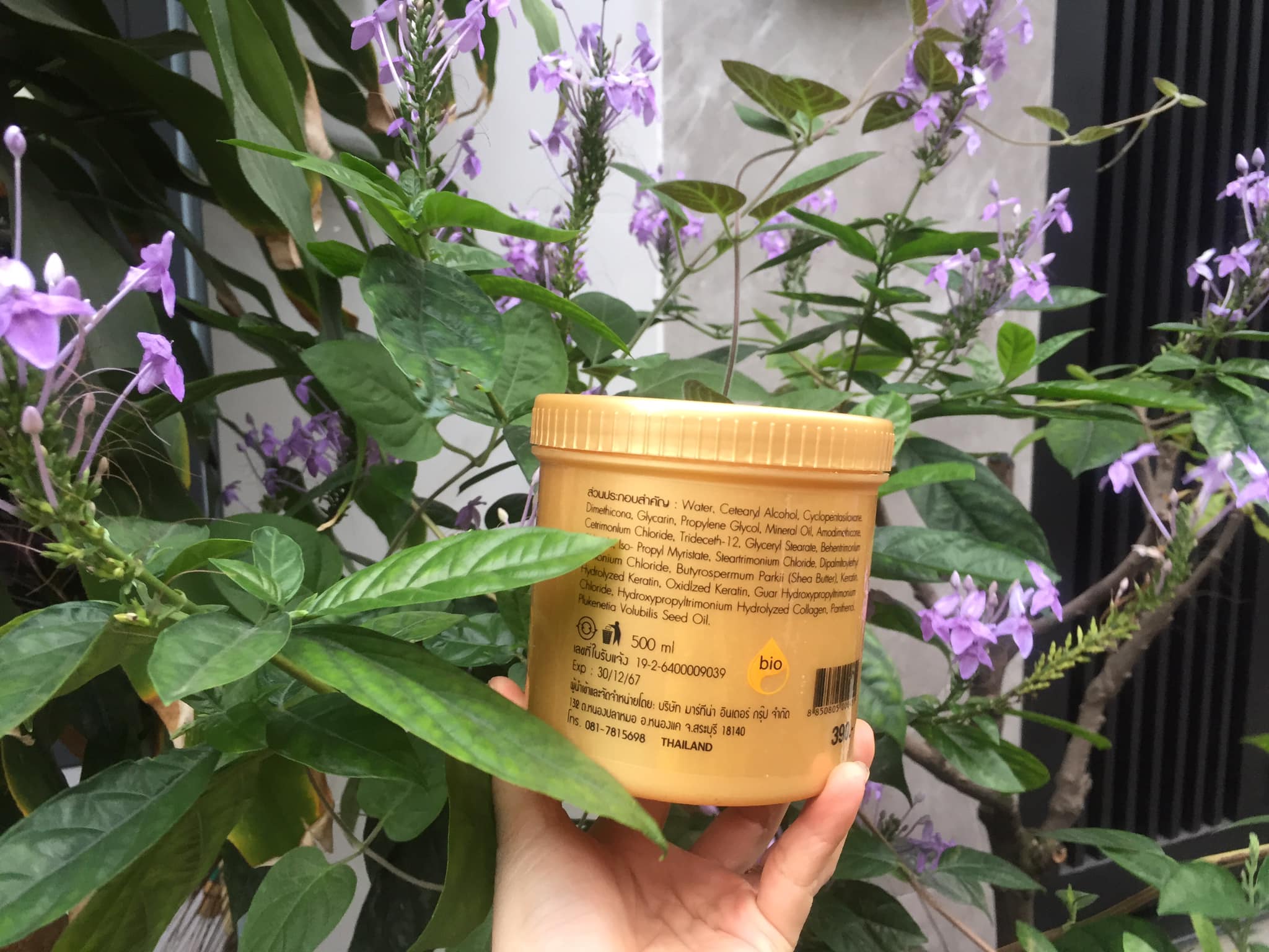 KEM HẤP Ủ TÓC CAO CẤP BIO GOLD EXTRA SUPER CREAM THÁI LAN 500 ml