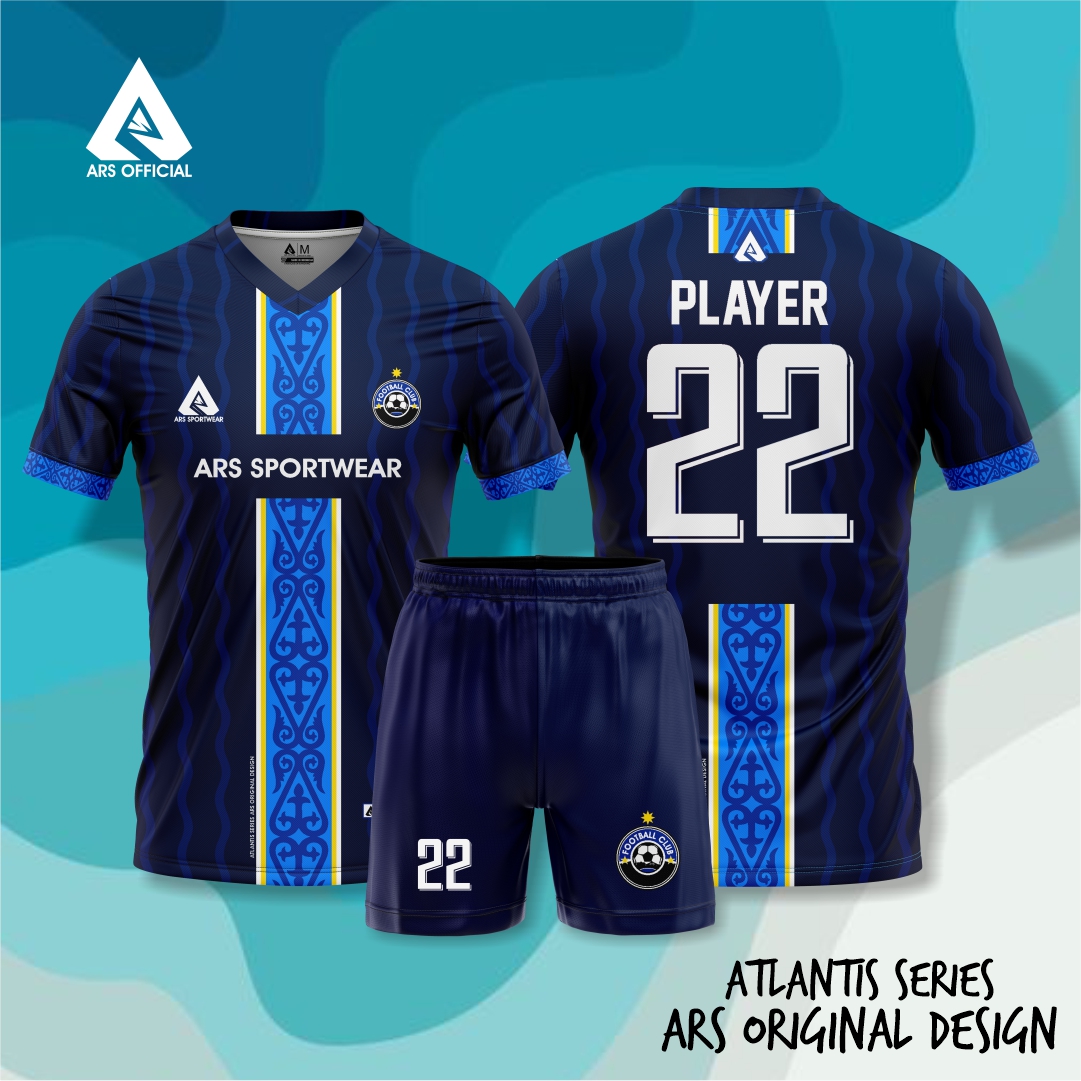 JERSEY FUTSAL JERSEY SEPAK BOLA ARS PRINTING ATLANTIS SERIES