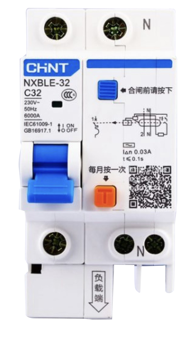 Aptomat cầu dao tự động CHỐNG GIẬT Chint 1 pha, 3 pha