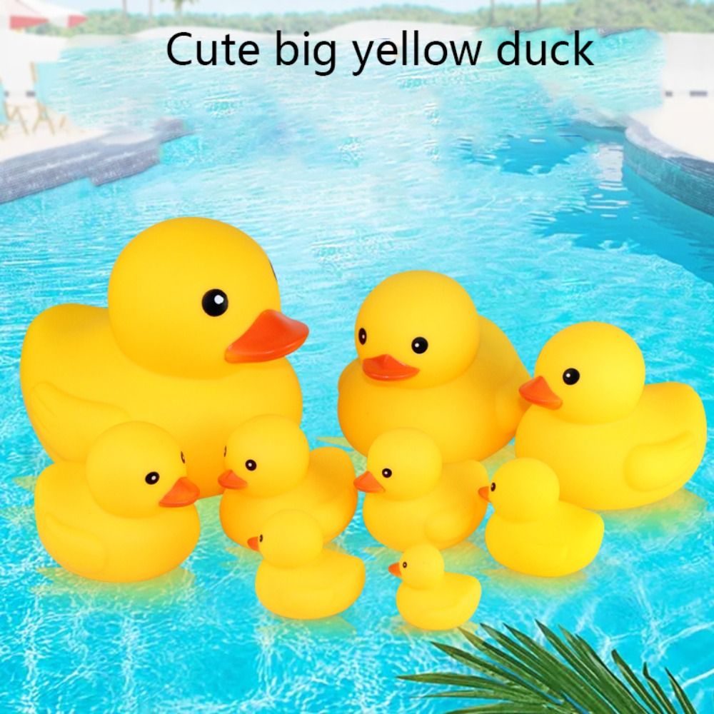 Baby Bath Toys Yellow Duck Duck With Squeeze Sound Bath Toy With Baby Bath Toys Yellow Duck Duck With Squeeze Sound Bath Toy With