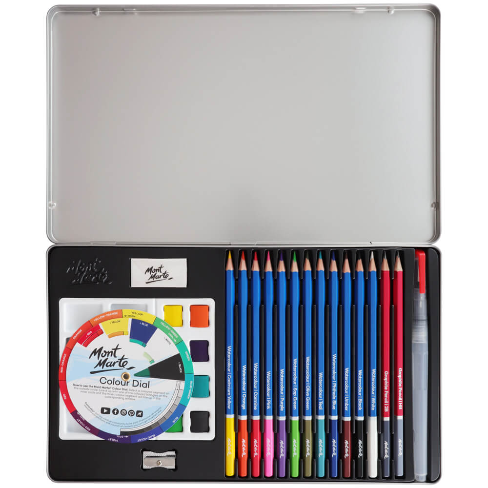 Mont Marte Watercolour Collection Set 27pc.
