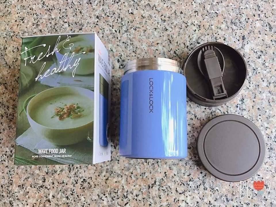 BÌNH Ủ CHÁO GIỮ NHIỆT LOCK AND LOCK 500ML