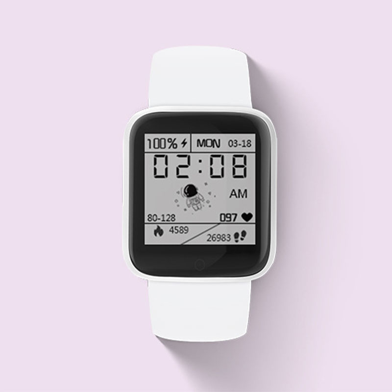 XIAOMIMIJIA Smart bracelet watch D20 Macaron 1.44 pedometer heart rate remote control camera music control sports watch