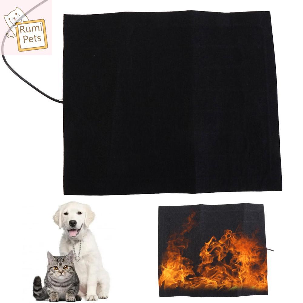 RUMI USB Sưởi Ấm 5V Kiểm Soát nhiệt độ Dog Cat Giường Ngủ Giữ Ấm Ghế Đệm Vật nuôi Chăn Điện Sưởi Ấm thú cưng Mat Nóng Thảm Con Chó Sưởi Ấm Pad