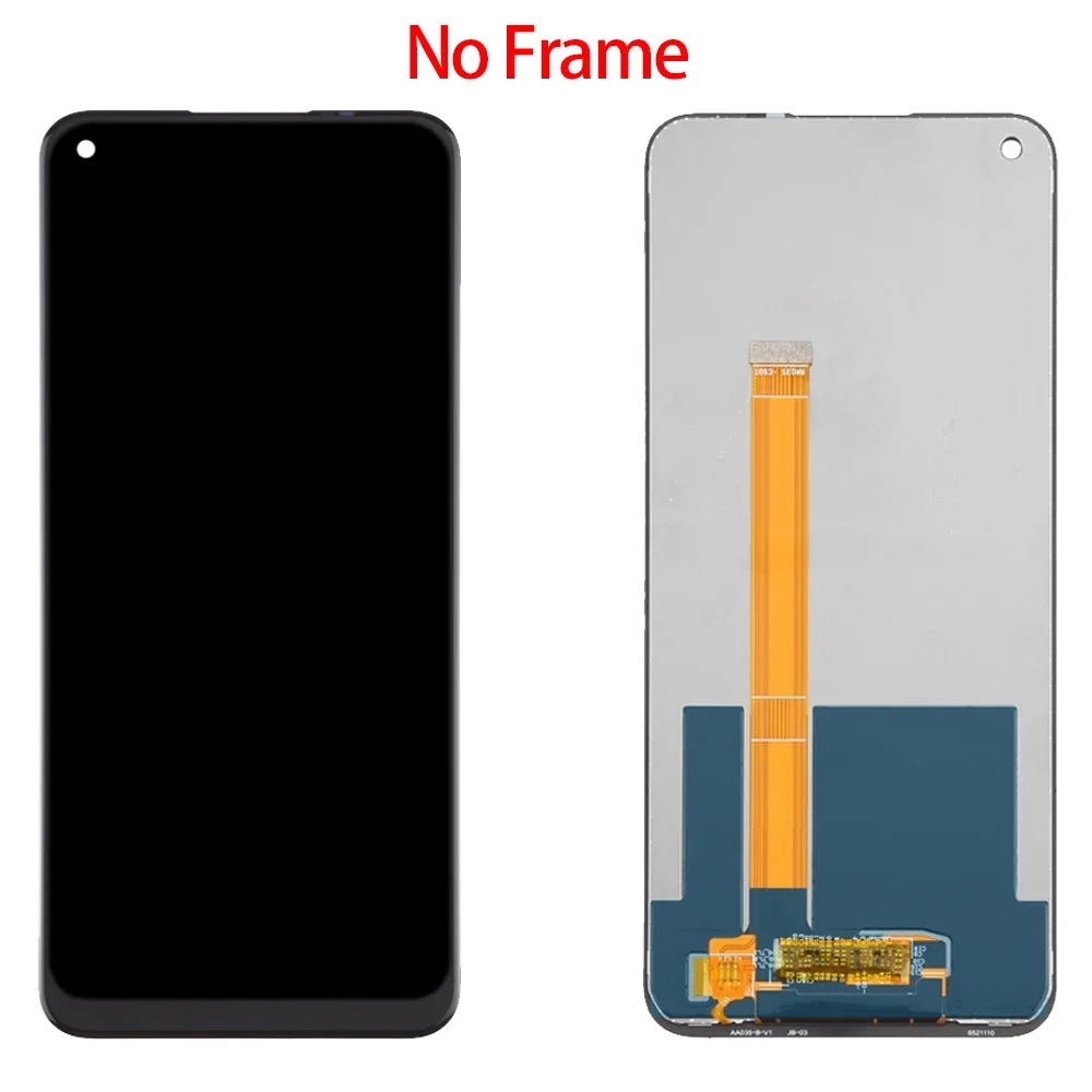 Original 6.5" Display For Oppo A54 4G CPH2239 LCD Touch Screen With Frame Digitizer Assembly Replacement For Oppo A54 4G LCD