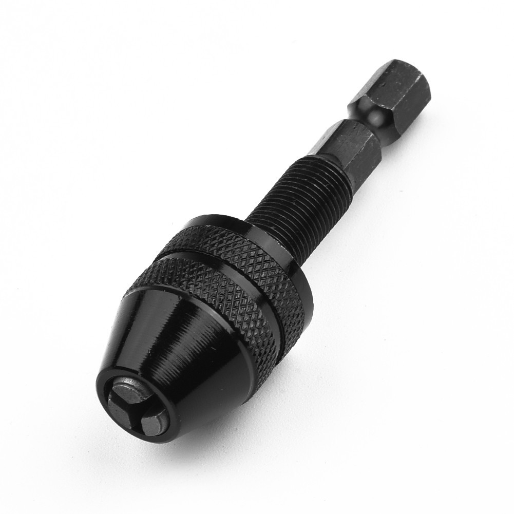 Keyless Chuck Conversion Hex Shank-Adapter Drill Bit Quick-Change-Driver