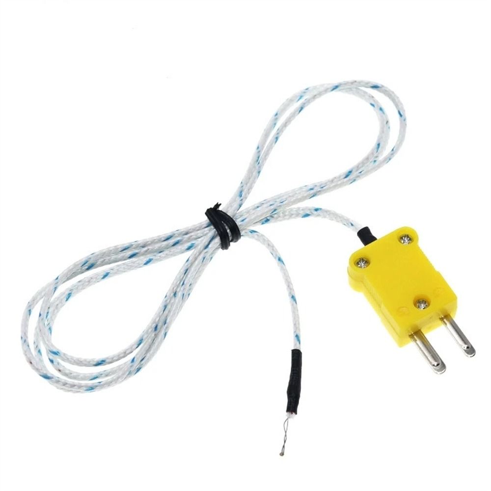 Crosstime tes-1310 -20~500c tester line 1m wire thermocouple sensor k type surface thermocouple probe temperature sensor