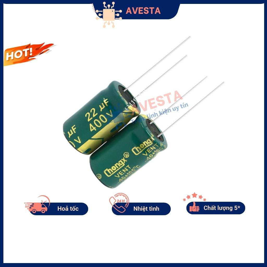Tụ hóa 22UF 400V chất lượng cao Avesta
