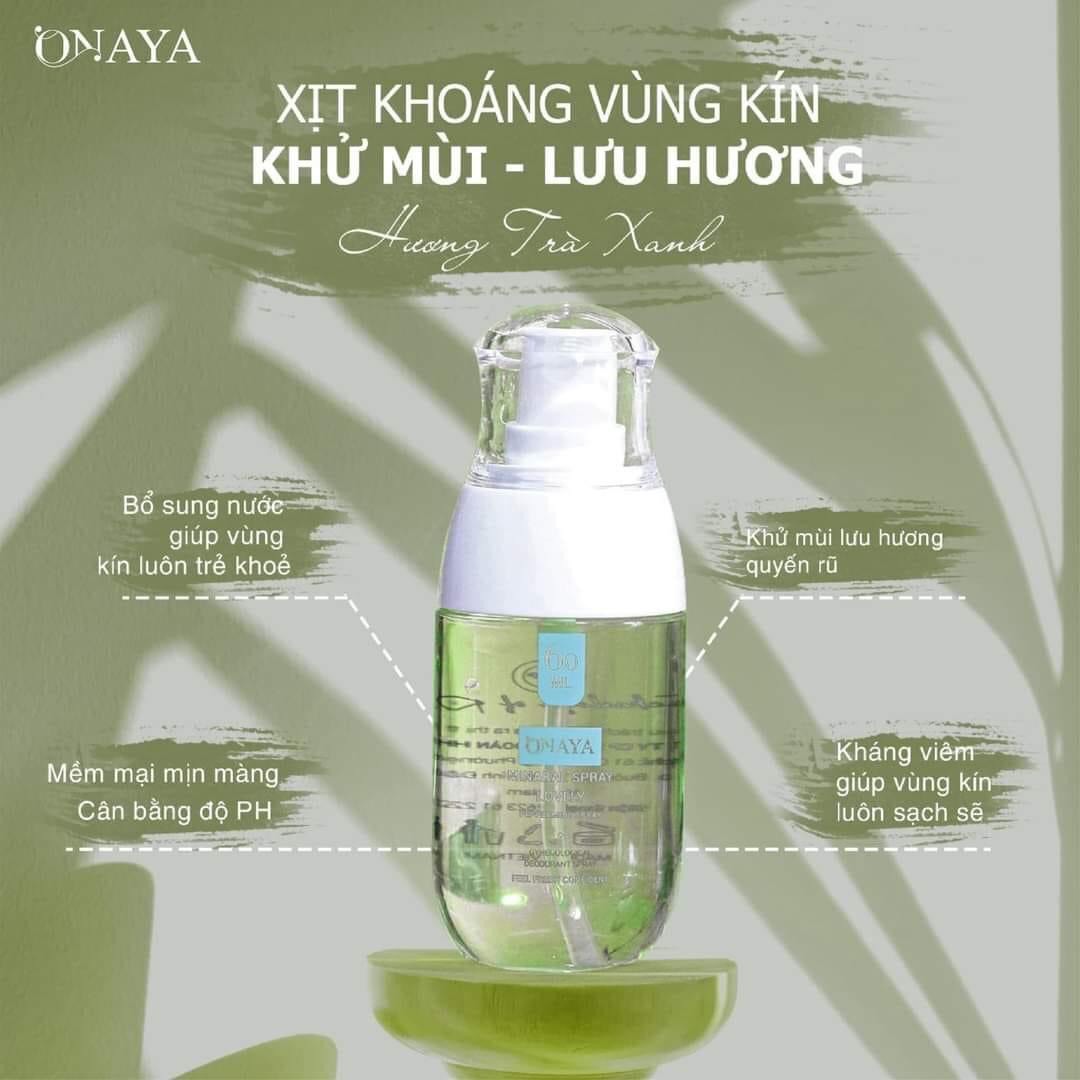 XỊT KHOÁNG VÙNG KÍN ONAYA 60ML