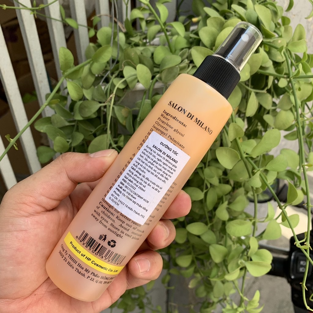 XỊT DƯỠNG TÓC SIÊU MỀM MƯỢT SALON DI MILANO 200ml