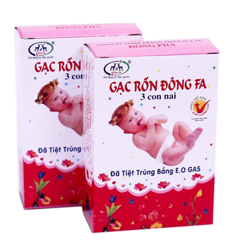 Hộp 3 chiếc Băng rốn cho bé sơ sinh