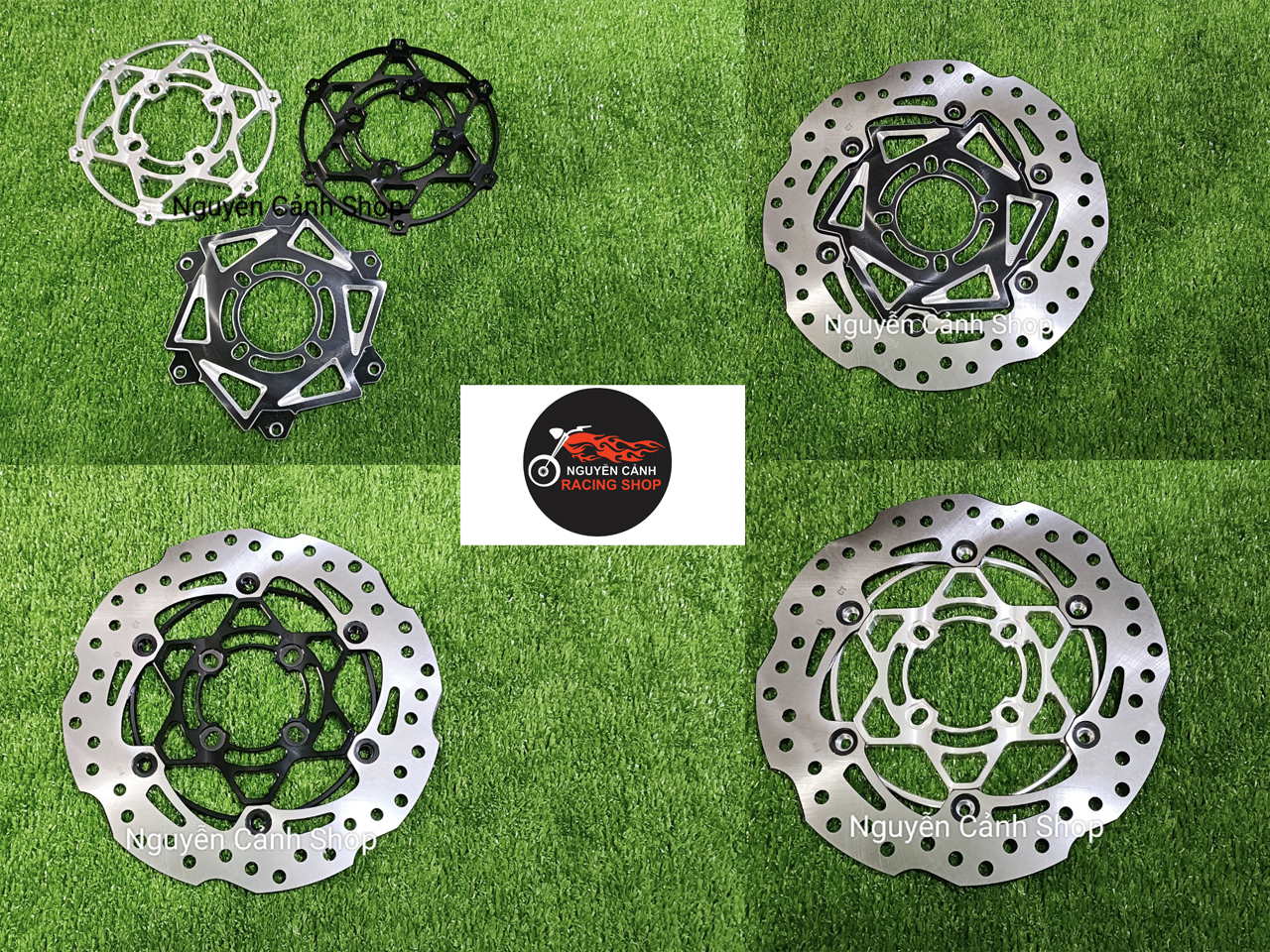 Đĩa thắng winner x lòng đĩa cnc 4 lổ 260mm