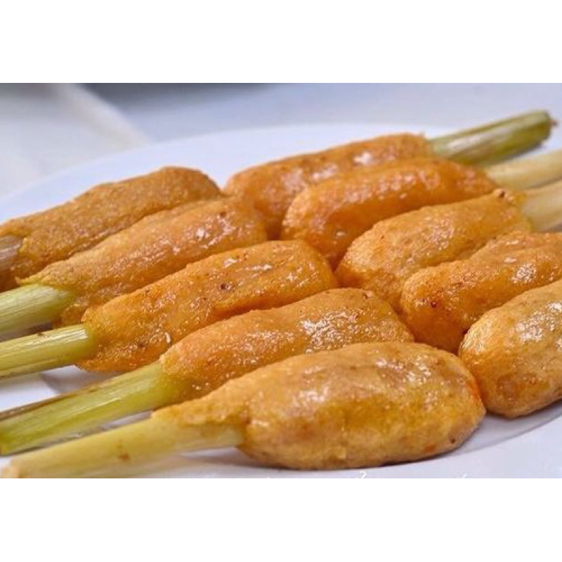 Chạo Cá quấn sả 16 cây 500g (giao tphcm)
