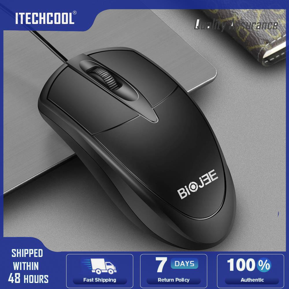 USB Wired Gaming Mouse Game LED Optical Mouse Universal Computer Mouse 3 Buttons PC Laptop Computer Accessories