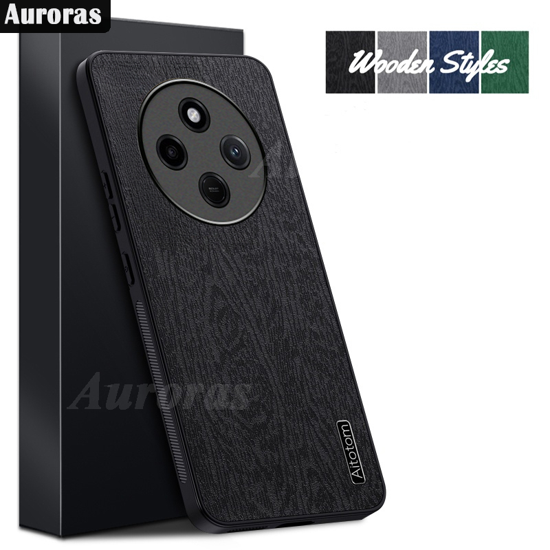 For Xiaomi Poco C75 Phone Case Tree Wooden Pattern Soft Frame Ultra Thin Fashional Cover for Xiaomi Poco C75 Cover Casing HP