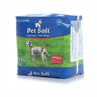 pet soft disposable male wraps