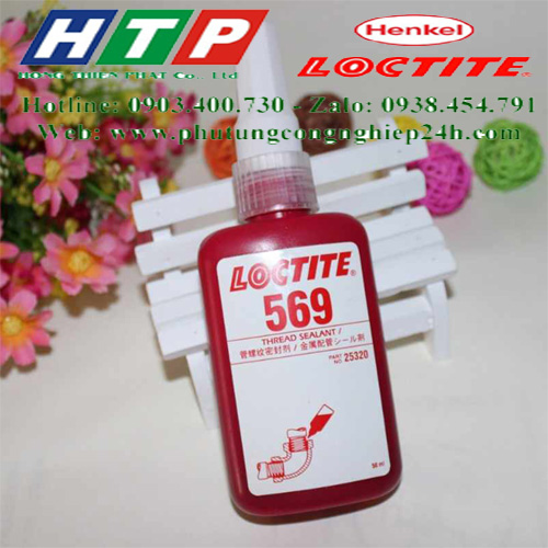 Keo dán làm kín ren loctite 569 - 50ml