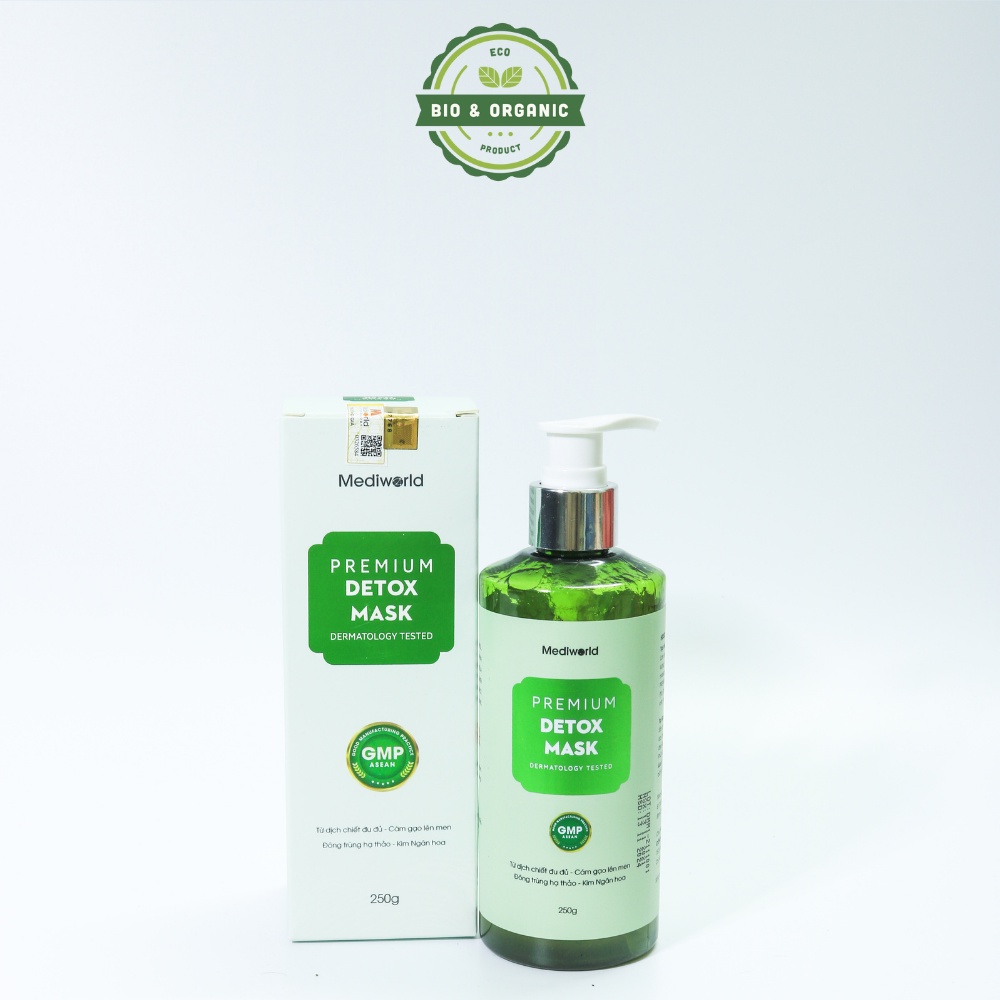 (Sỉ Spa) Mặt nạ thải độc Detox Mask MEDIWORLD (dành cho mọi loại da)