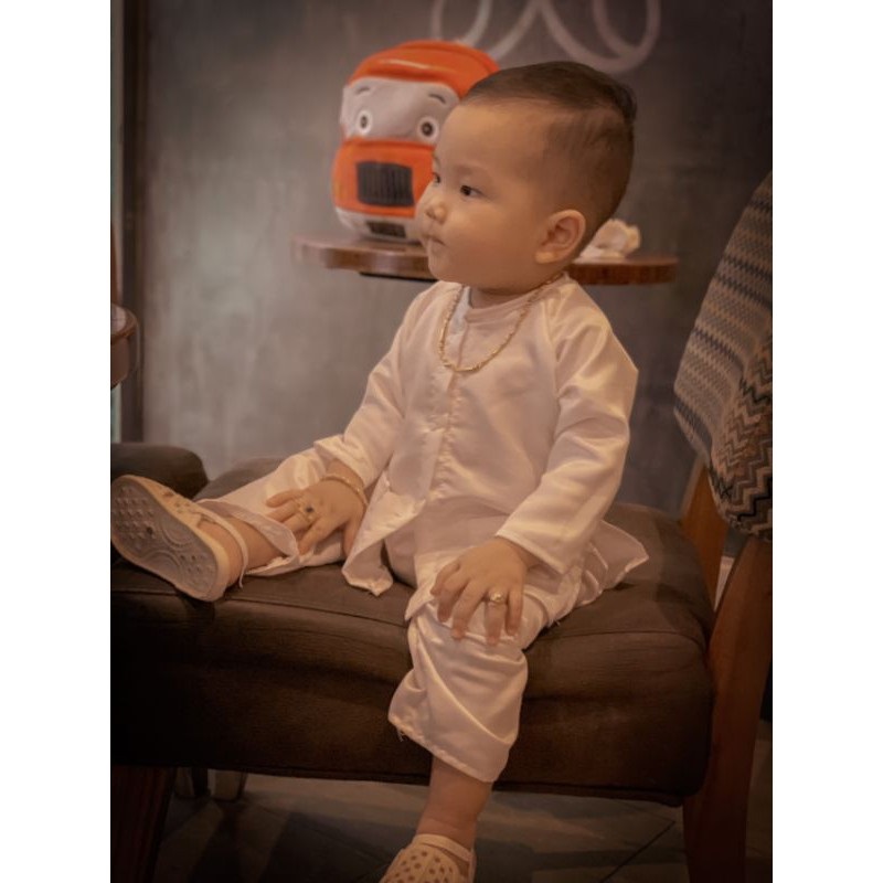 Bộ quần áo bà ba trẻ em bé trai bé gái ( ĐỦ SIZE- ảnh thật- chất lụa siêu mát nhiều màu sắc )