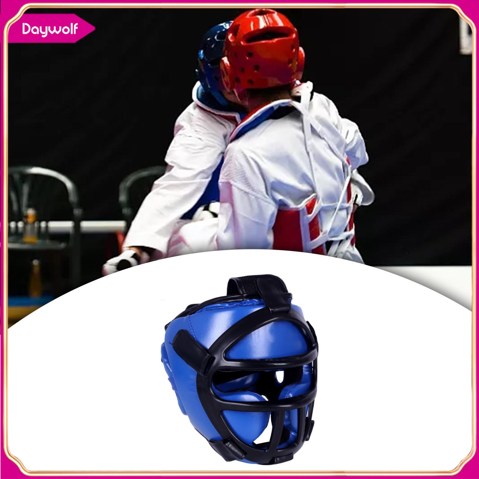 Daywolf Boxing Headgear Unisex Portable Martial Arts Helmet Mma Muay Thai Karate