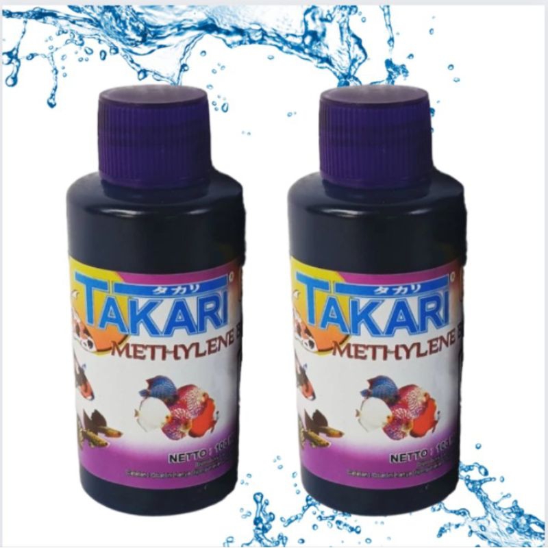 Obat ikan jamur Vivian/Kiyosaki/Takari Methylene blue 100ml