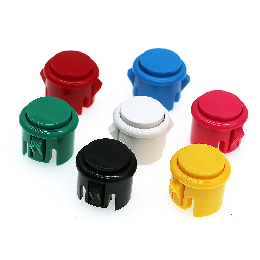 1pcs 30mm 24mm Push Button Baolian Switch Sanwa Obsf-30 Video Arcade ...