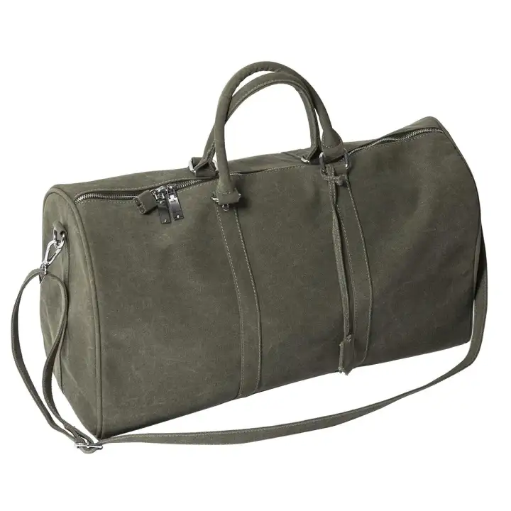 Tide Color : Gray Shoulder Bag Large Capacity Travel Business Trip Travel Duffel Travel Bag Handbag Canvas Leisure Fitness Bag Gym Sports Luggage Bag 
