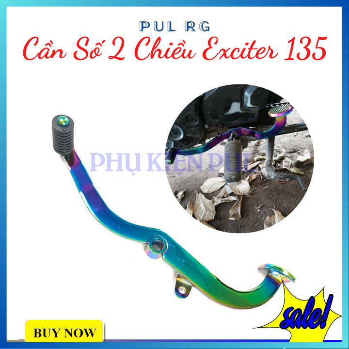 Cần số 2 chiều cho xe Exciter 135 đủ màu cực chất