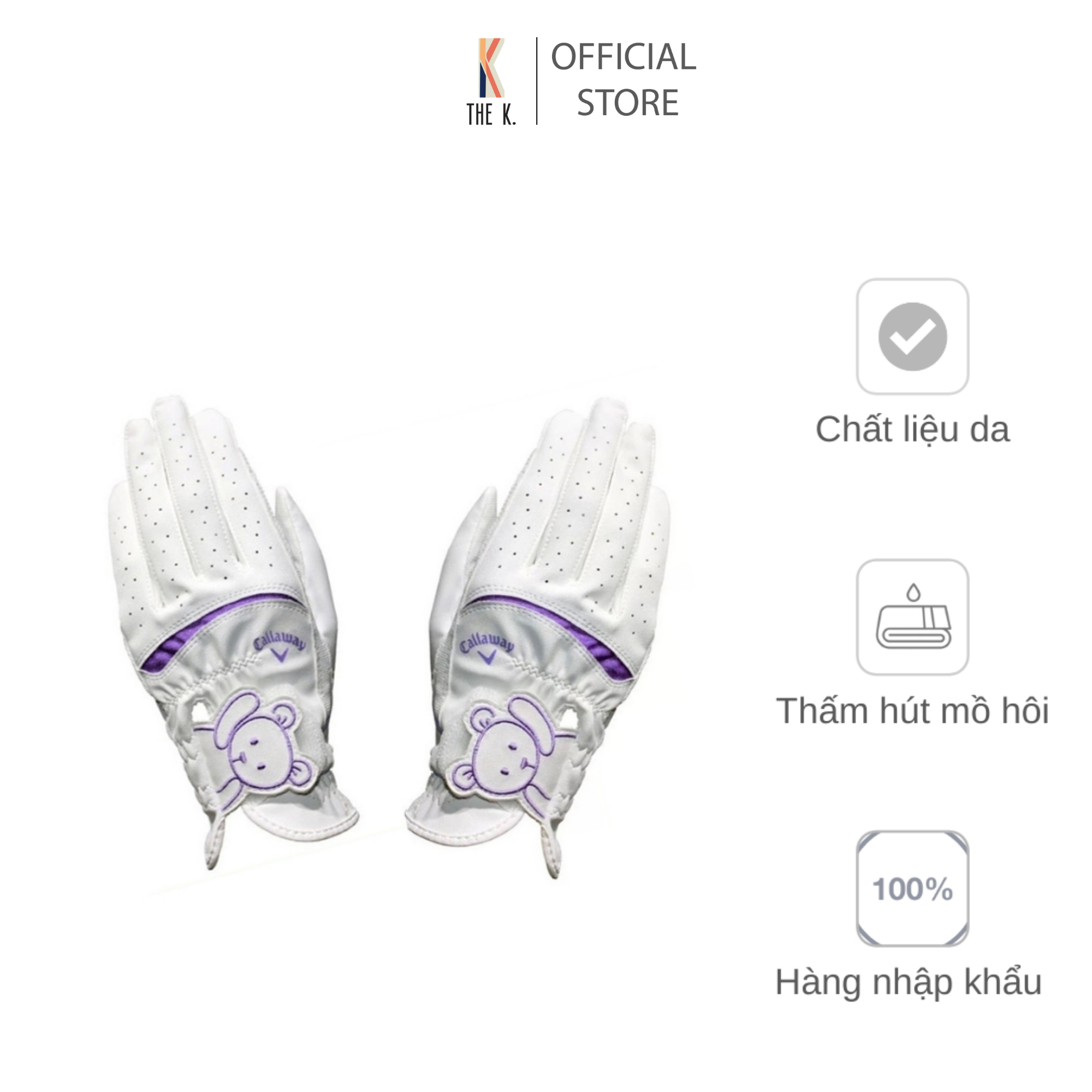 [Hàng nhập khẩu] Găng tay chơi golf mềm cao cấp dành cho nữ - Accessory