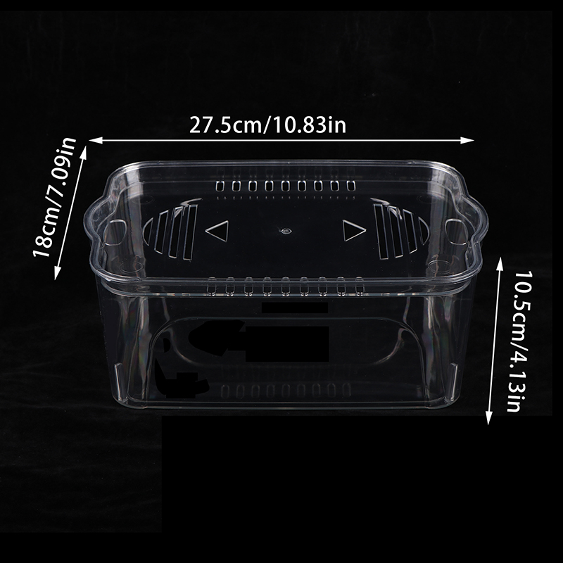 Fall Prevention Explosion-proof Fish Tank Transparent PET Desktop ... - Proof Fish Lose In Large Tank
