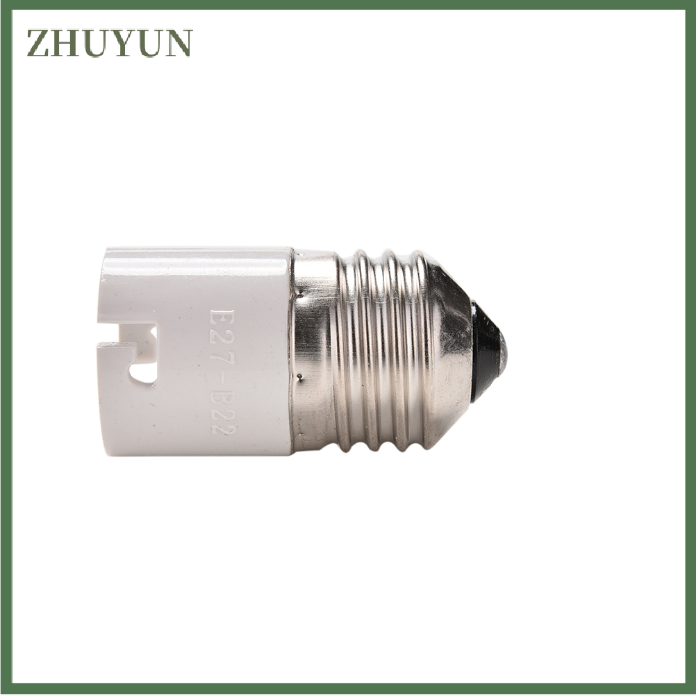 ZHUYUN E27 to B22 Base Socket LED Halogen Light Lamp Bulb Adapter Converter Holder