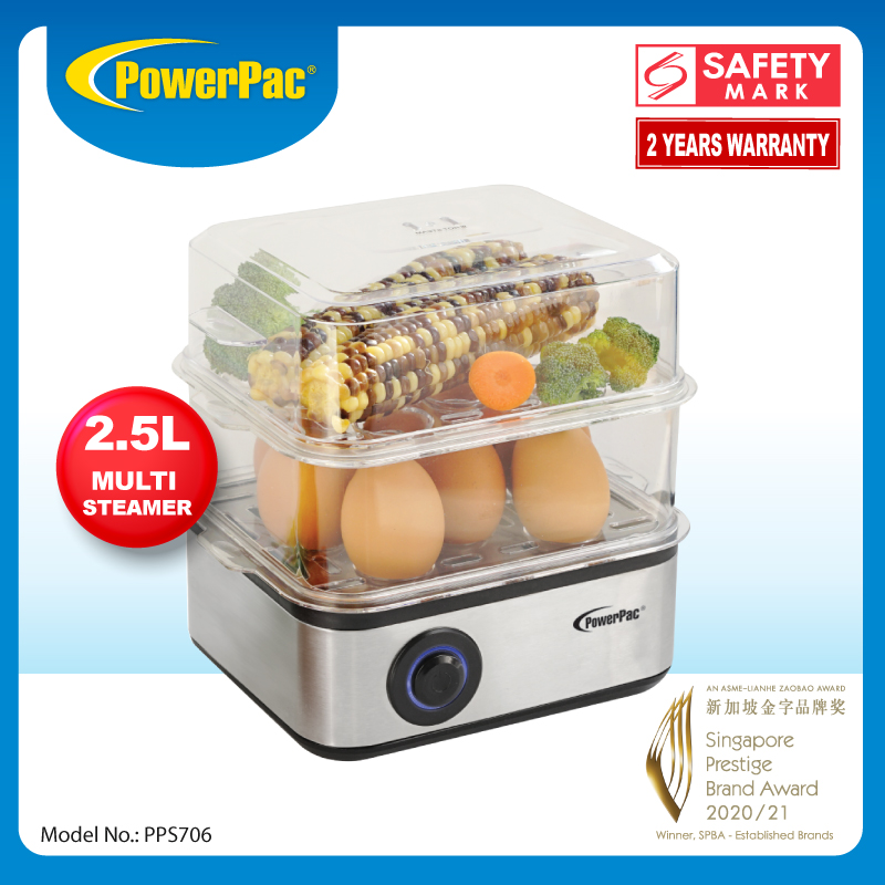 powerpac egg steamer