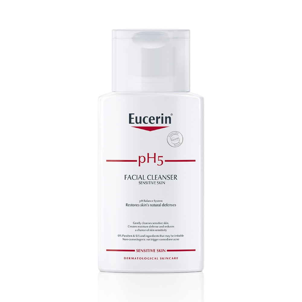 Sữa rửa mặt Eucerin không gây kích ứng cho da nhạy cảm PH5 100ml