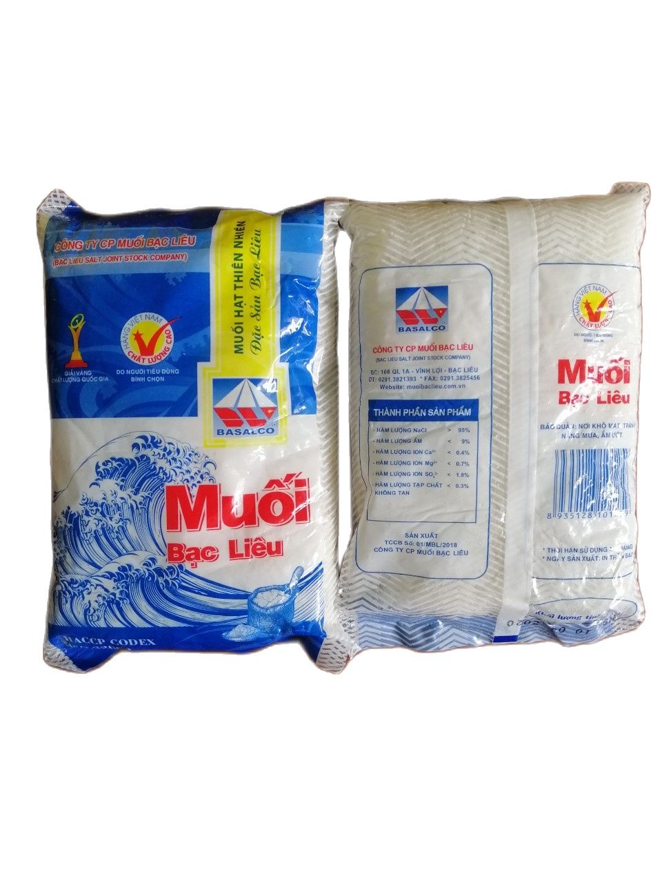 [HCM]Muối hạt thiên nhiên - Bạc Liêu 500g